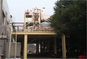 江陰申隆包裝材料有限公司，兩套小型復(fù)合溶劑回收設(shè)備對(duì)接4臺(tái)復(fù)合機(jī)